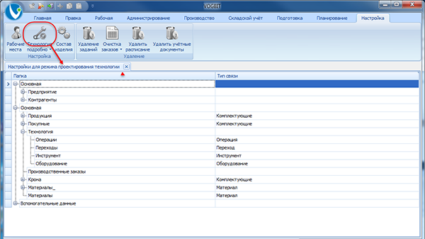 Режим Настройки - Технология подробно
