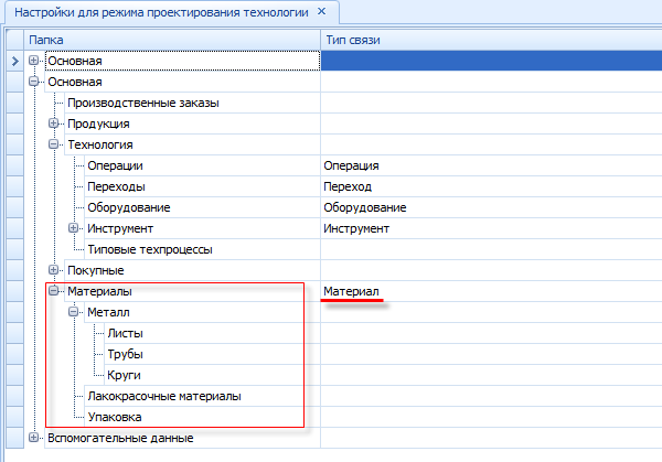 Назначение соответствия для "головной" папки при наличии структуры справочника с большим числом вложенных папок
