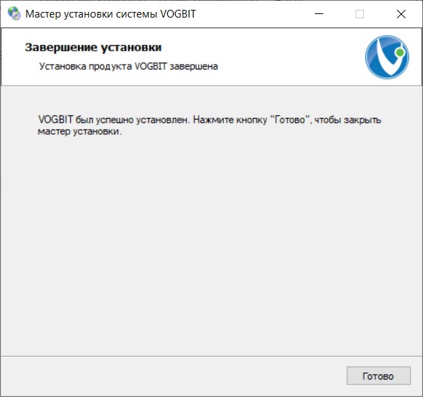 Обновление закончено