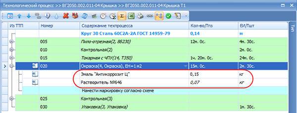 Вспомогательные материалы
