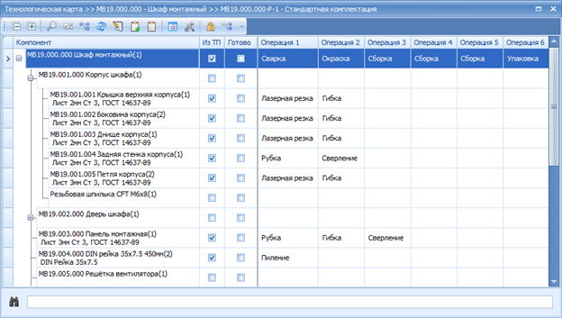 Режим Технология.
