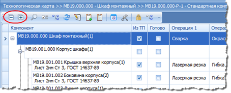 Кнопки Свернуть всё и Развернуть всё.
