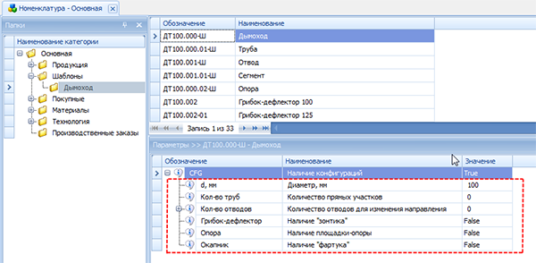 Конфигурационные параметры

